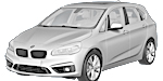 BMW F45 P351B Fault Code